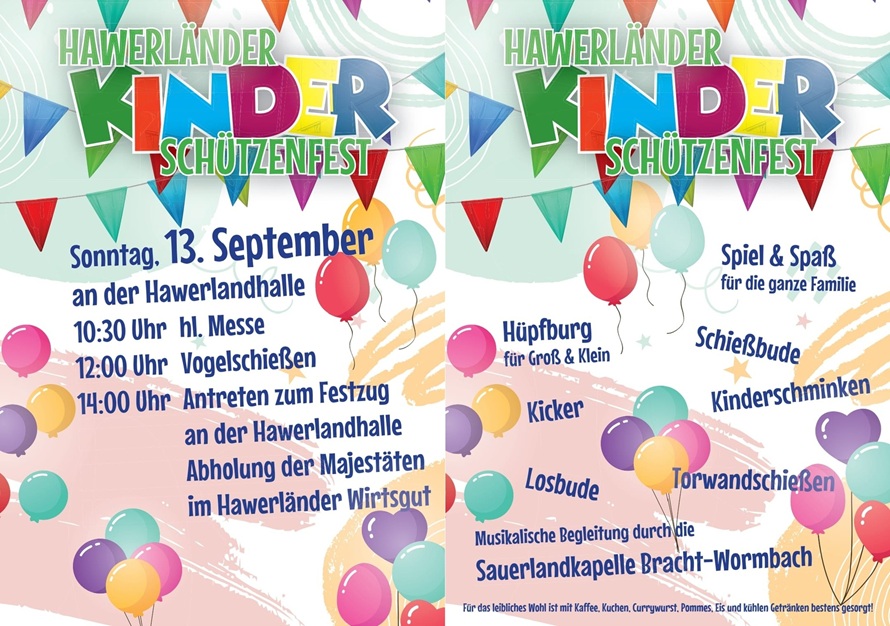Kinderschützenfest 2026